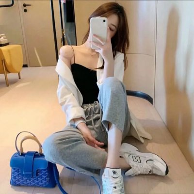 头发松散